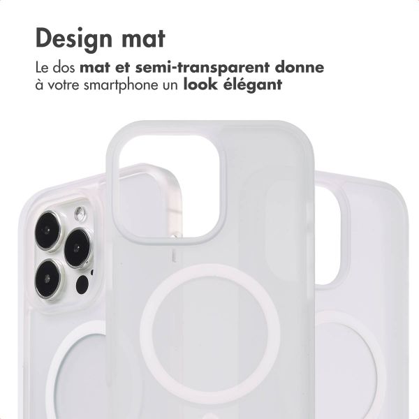imoshion Coque Color Guard avec MagSafe Apple iPhone 14 Pro Max - Blanc