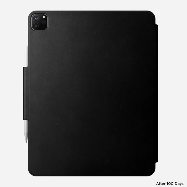 Nomad Leather Folio case Apple iPad Air 13 pouces (2026) M4 / (2025) M3 / (2024) M2 / iPad Pro 12.9 (2018/2020/2021/2022) - Noir
