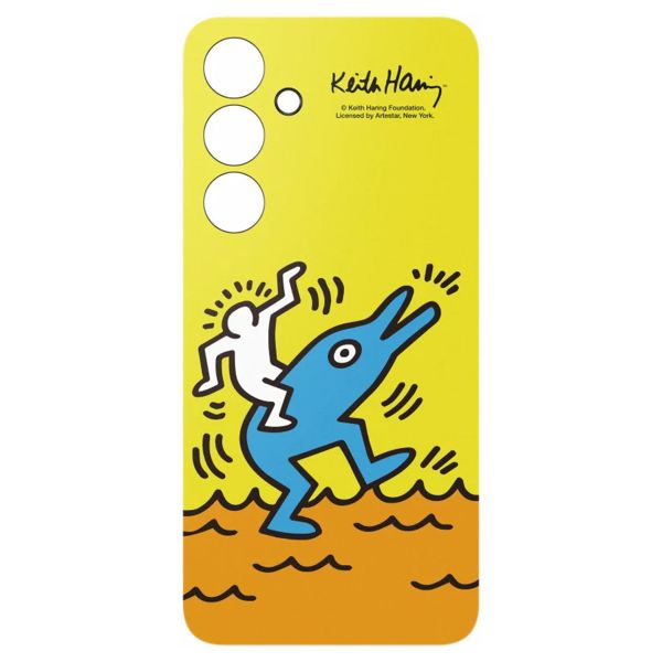 Samsung Coque FlipSuit originale Samsung Galaxy S24 FE - Jaune