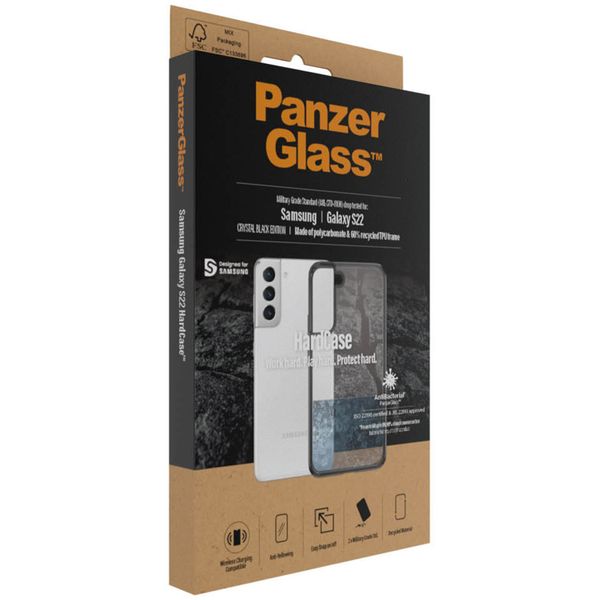 PanzerGlass ClearCase AntiBacterial Samsung Galaxy S22 - Transparent
