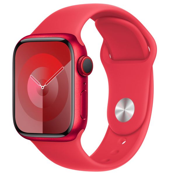 Apple 4 pack Bracelet Sport pour Apple Watch | 44/45/46/49 mm - Taille S/M - Mulberry / Winter Blue / (Product)RED / Midnight