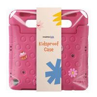 imoshion Coque kidsproof avec poupées amovibles Apple iPad 11 (2025) 11 pouces A16 / iPad 10 (2022) 10.9 pouces - Rose