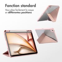 imoshion Coque tablette Origami Apple iPad Air 13 pouces (2026) M4 / (2025) M3 / (2024) M2 - Rose