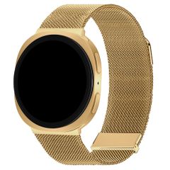 imoshion Bracelet magnétique milanais Samsung Galaxy Watch 9 (40/44mm) / Watch 8 (40/44mm) / Classic (46mm) - Doré