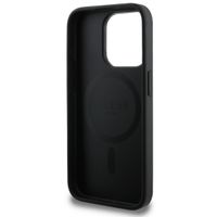 Guess Coque 4G Metal Logo MagSafe Apple iPhone 15 Pro - Noir