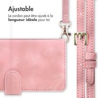 imoshion Etui de télephone portefeuille avec cordon Xiaomi 15T Pro - Rose