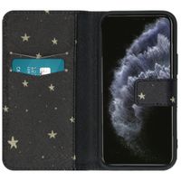 imoshion Design Softcase Bookcase Apple iPhone 12 Mini - Stars Gold