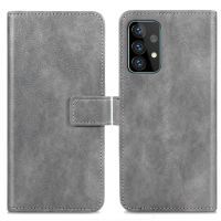 imoshion Étui de télephone portefeuille de luxe Samsung Galaxy A72 - Gris