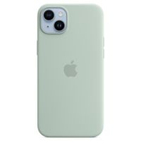 Apple Coque en silicone MagSafe Apple iPhone 14 Plus - Succulent