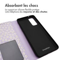 imoshion Étui de télephone portefeuille Design Samsung Galaxy S20 FE - White Daisy