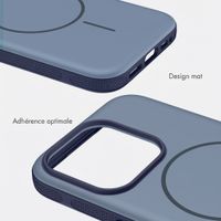 imoshion Coque arrière Color avec Thin MagSafe Ring Apple iPhone 15 Pro - Bleu foncé