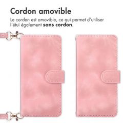 imoshion Etui de télephone portefeuille avec cordon Samsung Galaxy S26 FE - Rose