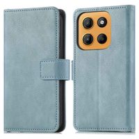 imoshion Étui de télephone portefeuille de luxe Motorola Moto G15 / G15 Power - Bleu clair