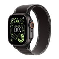 Apple Bracelet Trail Loop Apple Watch | 44/45/46/49 mm - Taille M/L - Charcoal Black / Black Titanium