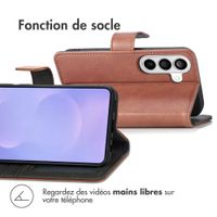 imoshion Étui de télephone portefeuille de luxe Samsung Galaxy S26 Plus - Marron