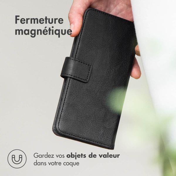 imoshion Étui de télephone portefeuille de luxe Apple iPhone 11 - Noir