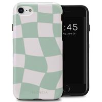 Selencia Coque arrière Vivid Apple iPhone SE (2022 / 2020) / 8 / 7 / 6(s) - Groovy Sage Green