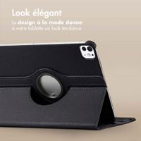 imoshion Coque tablette rotatif à 360° Apple iPad Pro 11 (2025) M5 / (2024) M4 - Noir