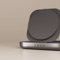 Zens Magnetic Nightstand Charger - Chargeur sans fil 15W - Magsafe et Qi2 - Noir
