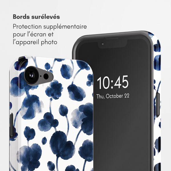 Selencia Coque arrière Vivid avec MagSafe Apple iPhone 17e / 16e - Midnight Blossom