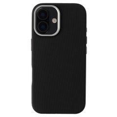 Accezz Coque arrière Mesh avec MagSafe Apple iPhone 16 - Noir