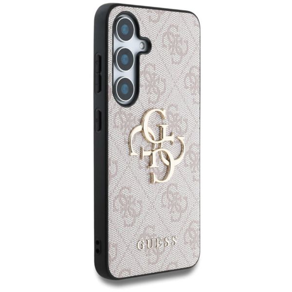 Guess Coque 4G Metal Logo Backcover Samsung Galaxy S25 - Rose