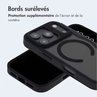 imoshion Bookcase transparente avec MagSafe Apple iPhone 18 Pro Max / 17 Pro Max - Noir