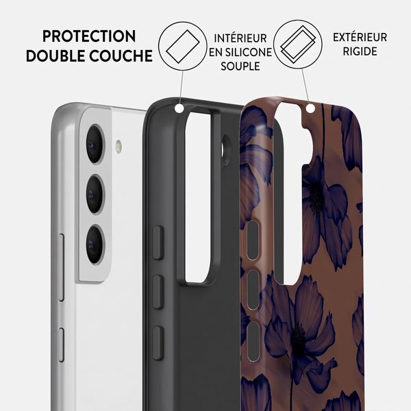 Burga Coque Tough MagSafe Samsung Galaxy S22 - Velvet Night