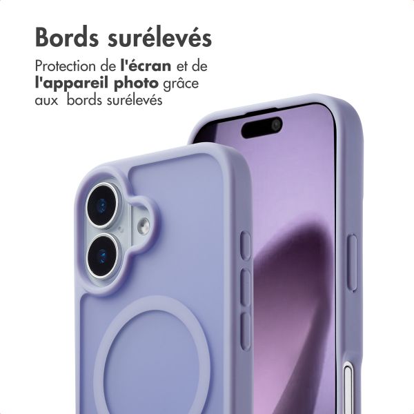 imoshion Coque Color Guard avec MagSafe Apple iPhone 17 - Lilas