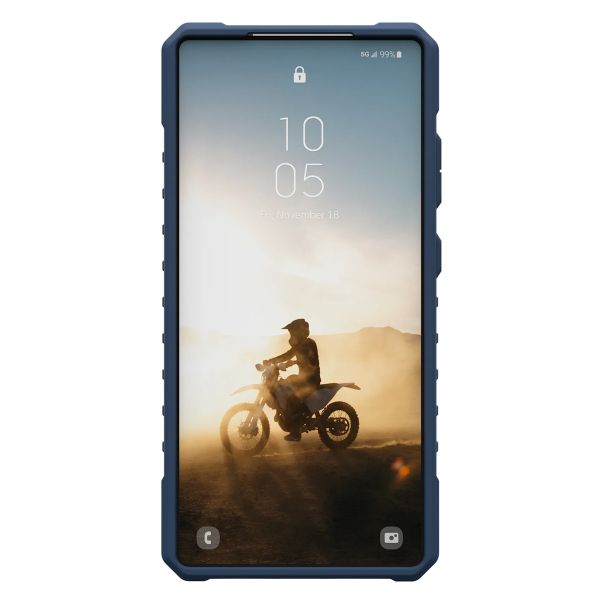 UAG Coque Pathfinder MagSafe avec dragonne Samsung Galaxy S25 Ultra - Clear / Blue