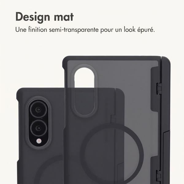 imoshion Color Guard avec MagSafe et support Samsung Galaxy Z Fold 8 - Noir
