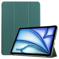 imoshion Coque tablette Trifold Apple iPad Air 13 pouces (2026) M4 / (2025) M3 / (2024) M2 - Vert foncé
