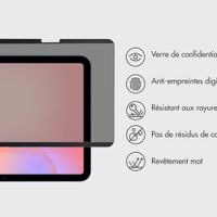 Accezz Protecteur d'écran de confidentialité magnétique Samsung Galaxy Tab S10 Lite / S10 FE / S9 FE / S9 / S8 / S7