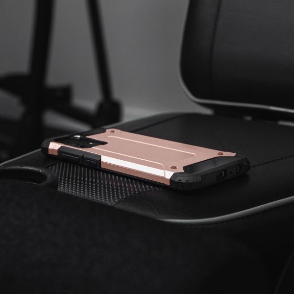 imoshion Coque Rugged Xtreme Samsung Galaxy A33 - Rose Doré