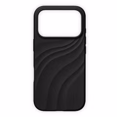 iDeal of Sweden Coque Soft Swirl Silicone MagSafe Apple iPhone 17 Pro - Velvet Black