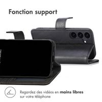imoshion Étui de télephone portefeuille de luxe Samsung Galaxy S26 FE - Noir