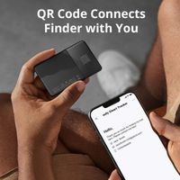 Eufy Smart Tracker Card - Tracker Bluetooth pour iOS - 1 Pack- Noir