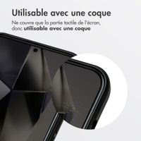 Accezz Protection d'écran en verre trempé avec filtre de confidentialité + Applicateur Samsung Galaxy S24 Ultra