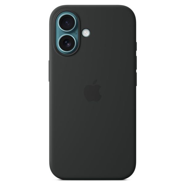 Apple Coque en silicone MagSafe Apple iPhone 16 - Black