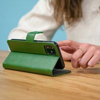 imoshion Étui de télephone portefeuille de luxe Samsung Galaxy S21 - Vert