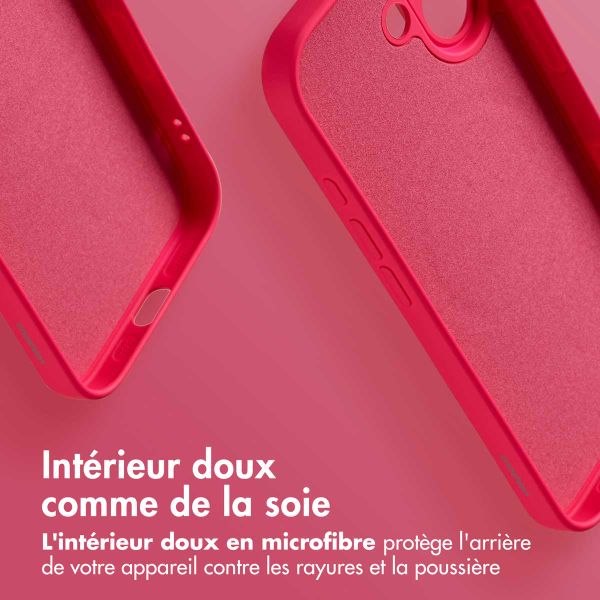 imoshion Coque Couleur avec MagSafe Apple iPhone 17 - Neon Pink