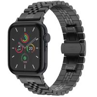 Selencia Bracelet Metallique Jubilee Apple Watch | 38/40/41/42 mm - Noir