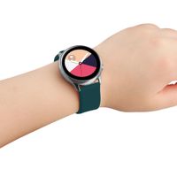 imoshion Bracelet silicone Samsung Galaxy Watch 4 / 5 / 6 / 7 / FE (20 mm) - Vert foncé