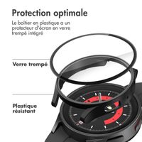 imoshion Coque rigide à couverture complète Samsung Galaxy Watch 6 - 44 mm - Noir