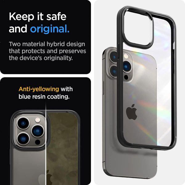 Spigen Coque Ultra Hybrid Apple iPhone 15 Pro Max - Crystal Clear