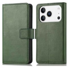 imoshion Étui de télephone portefeuille de luxe Apple iPhone 17 Pro Max - Vert