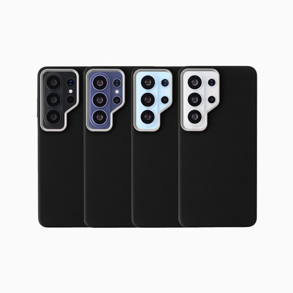 Accezz Coque arrière Mesh avec MagSafe Samsung Galaxy S26 Ultra - Noir