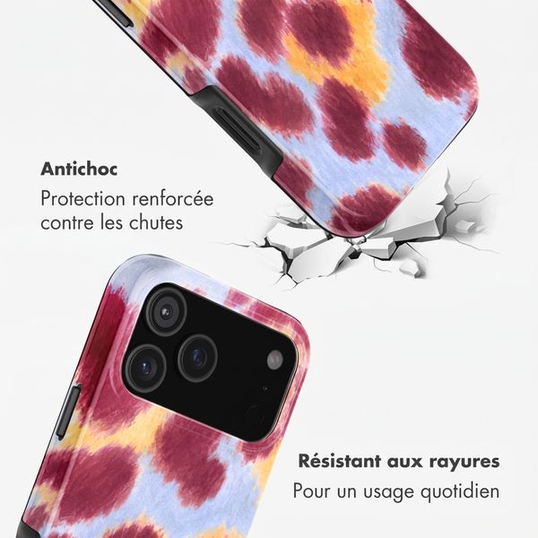 Selencia Coque arrière Vivid avec MagSafe Apple iPhone 18 Pro / 17 Pro - Rebel Crush