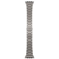 Uniq Bracelet Osta en acier avec maillons auto-ajustables Apple Watch | 44/45/46/49 mm - Titanium (Silver)