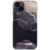iDeal of Sweden Coque Fashion Apple iPhone 13 - Golden Twilight Marble